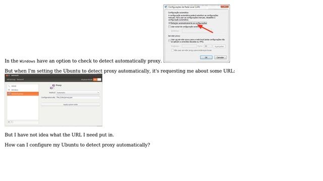 Ubuntu: How to configure to auto detect proxy? смотреть онлайн