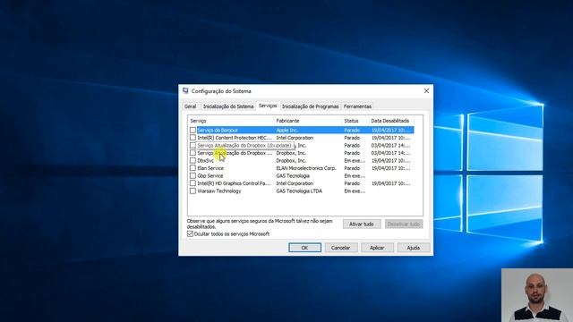 Windows 10 - MSCONFIG - Configuração do Sistema смотреть онлайн