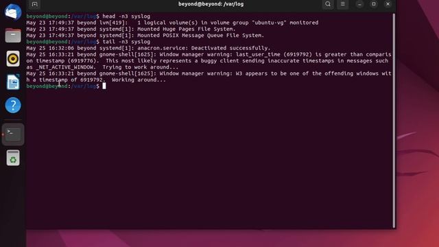 Linux Commands - head & tail смотреть онлайн