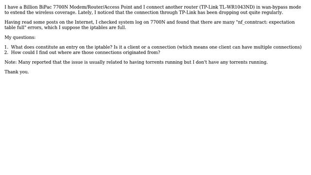What's constitute an entry on the IPTables and how to find out which client it is originated from смотреть онлайн