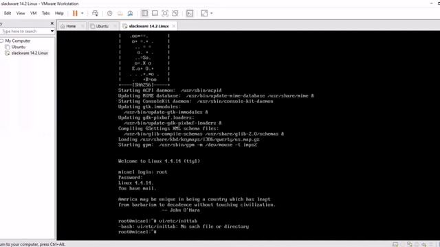 Install Slackware 14.2 Linux смотреть онлайн