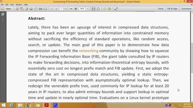 Compressing IP Forwarding Tables Towards Entropy Bounds and Beyond смотреть онлайн