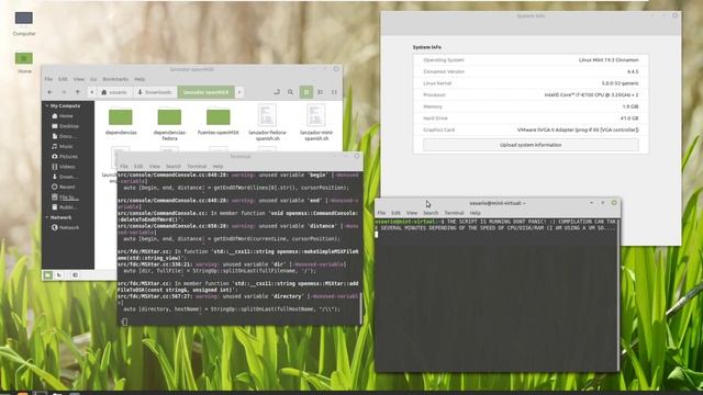 openMSX/TSXADV Linux launcher/compiler menu (english) 2020/06/13 смотреть онлайн