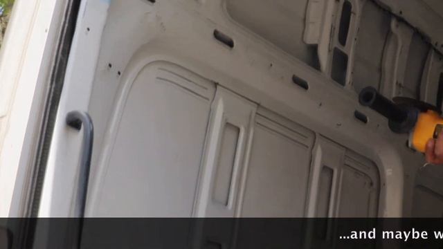 How To: Install Used RV Windows into Sprinter Van Build смотреть онлайн