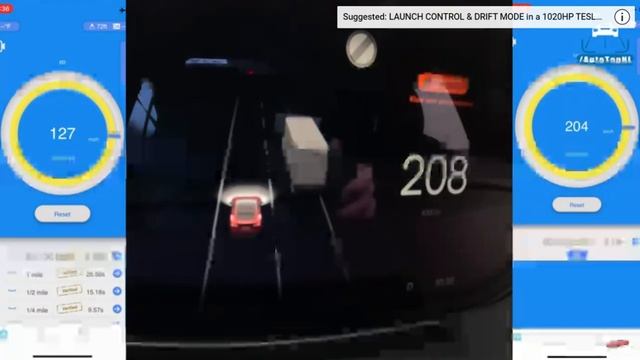 1020HP TESLA MODEL S PLAID | 0-60 0-100 100-200 1/4 MILE & TOP SPEED