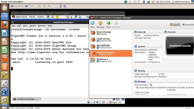 Installing Linux Remotely in GUI using VNC смотреть онлайн