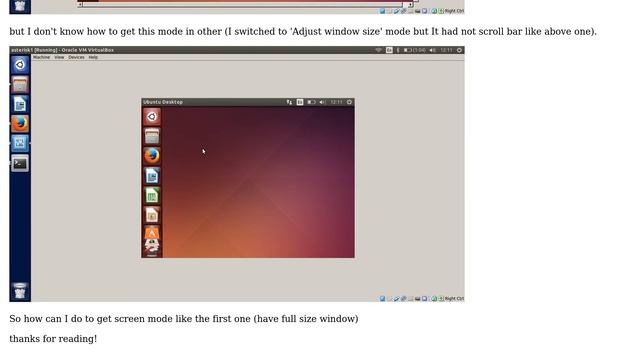 Ubuntu: Adjust size in virtualbox смотреть онлайн