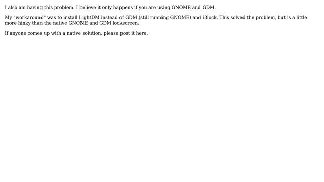 VNC - Arch - Gnome; I can't type in the password on the login screen because it is cleared every... смотреть онлайн