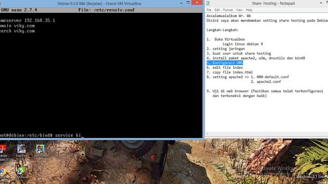 Konfigurasi Share Hosting Debian 9 -| Vcky Andrean/35 -| SMK YPM 1 Taman смотреть онлайн