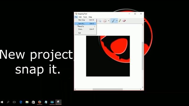 Snipping Tool.Windows 10. смотреть онлайн