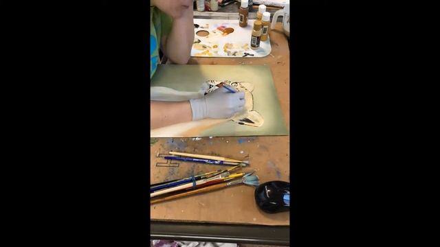 Painting a Jaguar (Time-lapse) смотреть онлайн