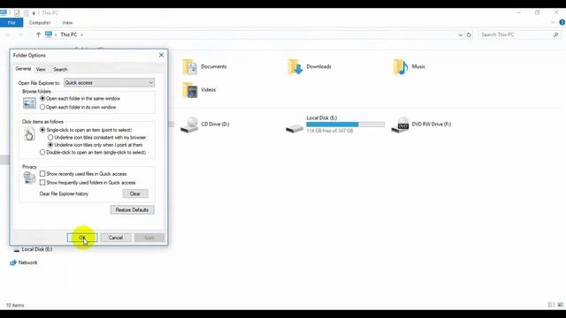 How To Open Files and Folders with a Single Click Windows 10 смотреть онлайн