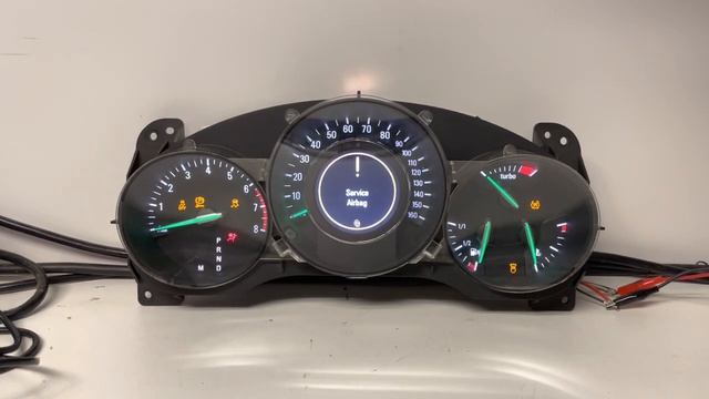 2011 SAAB 9-4X USED DASHBOARD INSTRUMENT CLUSTER TEST