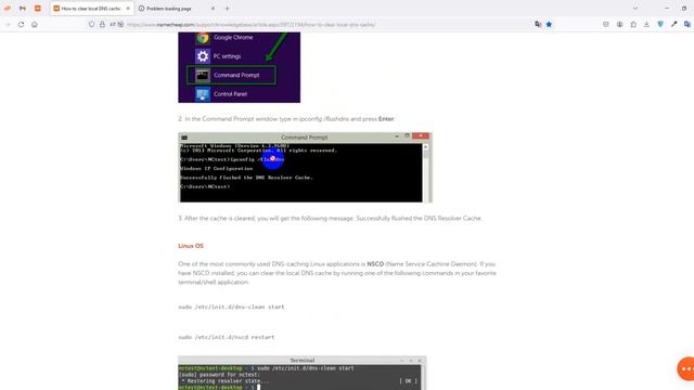 How to clear local DNS cache for website connection time out problem fix смотреть онлайн