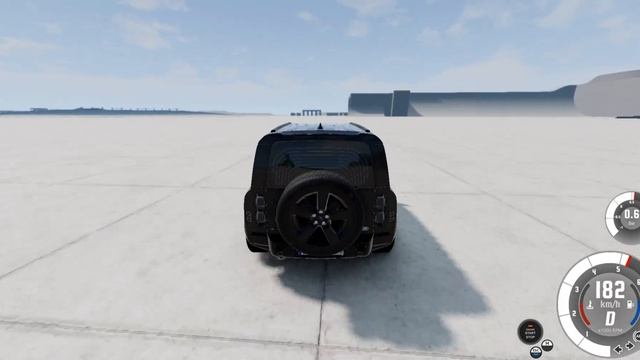 Beamng Drive - Land Rover Defender 110X смотреть онлайн