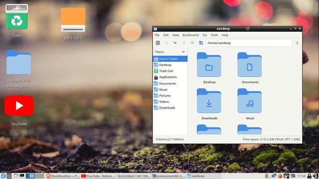 FEDORA 39 HOW TO RESIZE DESKTOP ICON #fedora #linux #fedora 39