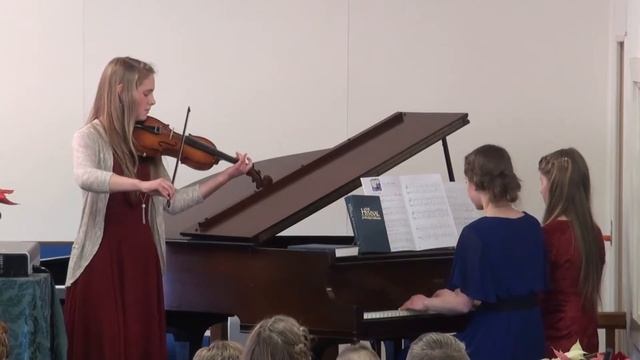 Mikaela Fischer and Cox Sisters, Instrumental Violin and Piano, December 22 | WCF 2019 смотреть онлайн
