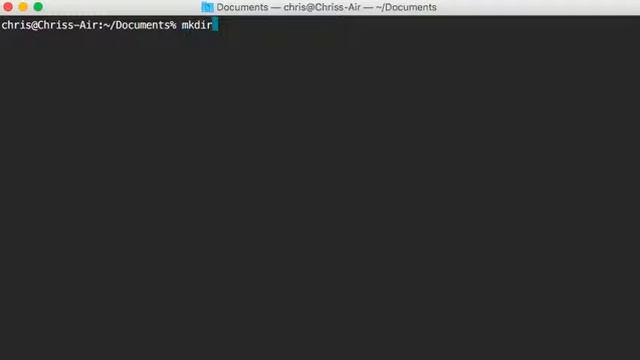 Linux Basics: Make a new directory (folder) смотреть онлайн
