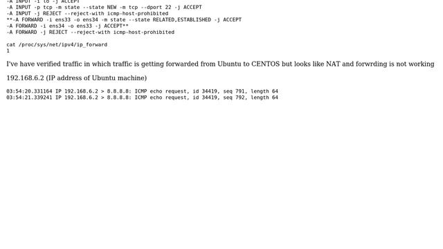 Unix & Linux: IPTables Forwarding and MASQ not working смотреть онлайн