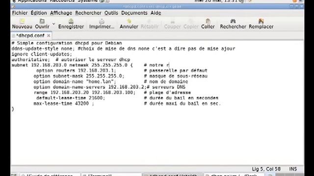Installation and Configuration DHCP Serveur Sous Linux Debian смотреть онлайн