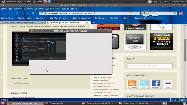 Ubuntu - Themes aus dem Internet смотреть онлайн