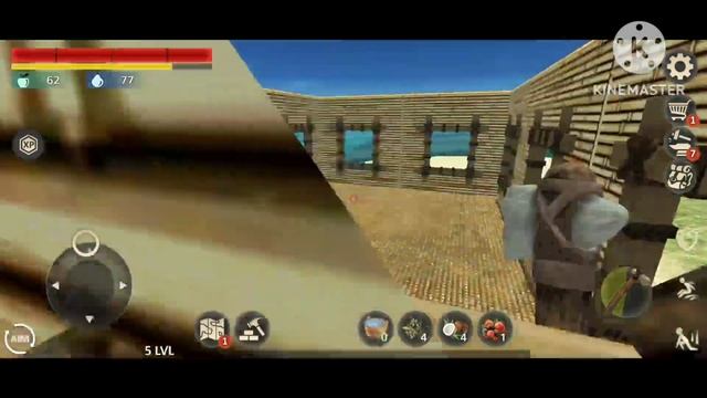 rusty island survival gameplay building house part-1 смотреть онлайн