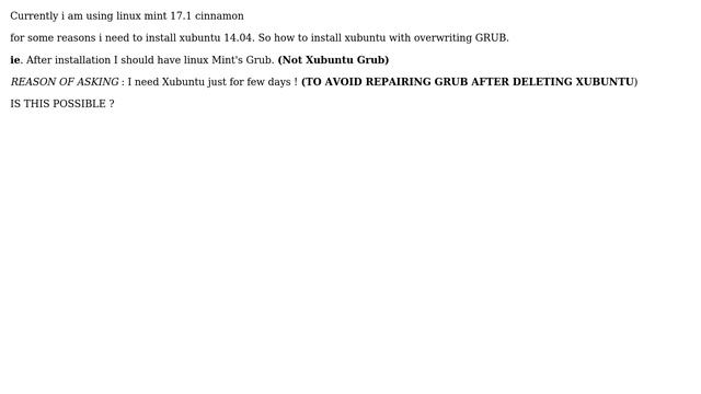 Unix & Linux: Install linux distro with overwritting grub? смотреть онлайн