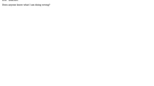 Unix & Linux: bash adding 1 to variable in while loop смотреть онлайн