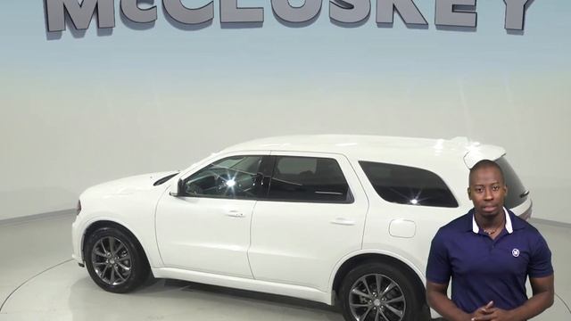 C98107TR Used 2017 Dodge Durango GT RWD 4D Sport Utility White Test Drive, Review, For Sale - смотреть онлайн