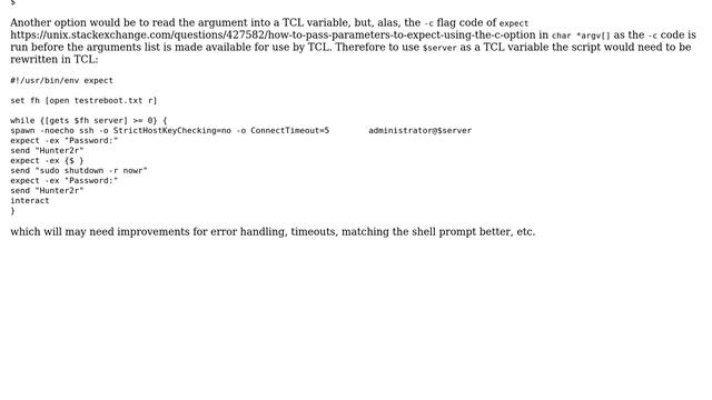 Unix & Linux: How can I ssh into multiple password protected machines to reboot them? смотреть онлайн
