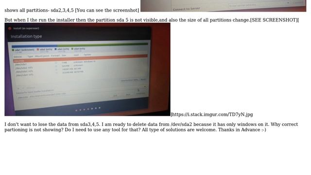 Correct Partition table not showing when iinstalling Ubuntu from Windows 10 смотреть онлайн