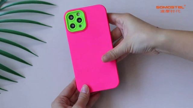 Rubber Oil Solid Color Case with Detachable Color Camera Cover Protection Phone Case for iPhone 13 смотреть онлайн