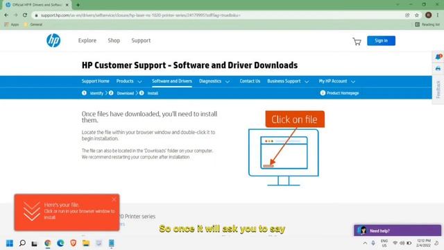 how to install any hp printer windows 10/11 print driver in Marathi смотреть онлайн