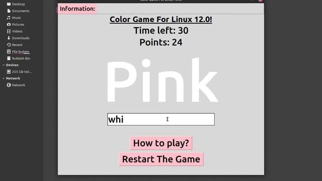 Color Game For Linux 12.0 (also FreeBSD) is now here: What is new? смотреть онлайн