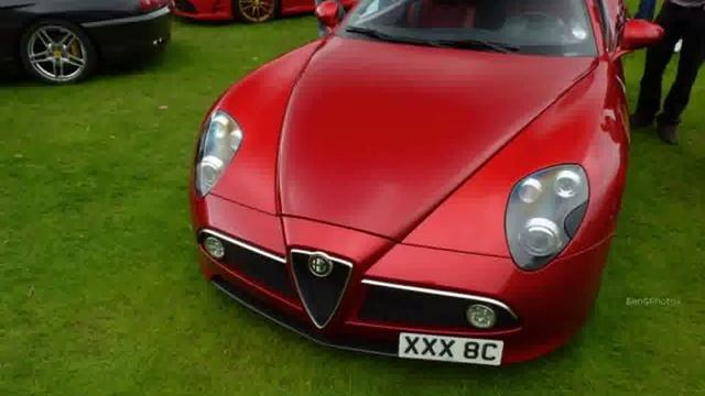 Alfa Romeo 8C Sports Cars in California смотреть онлайн