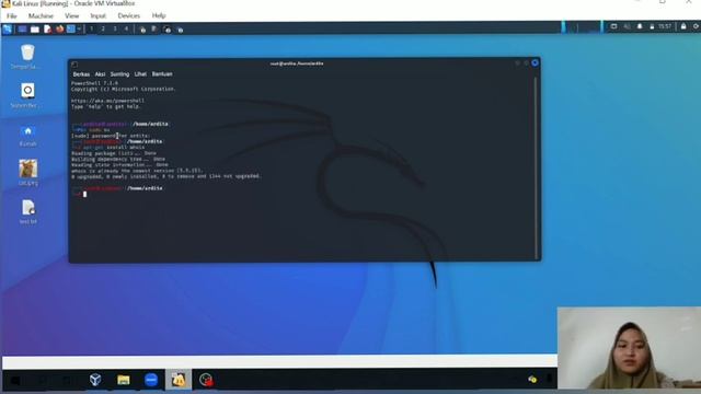 Tutorial Penerapan Steganografi di Kali Linux смотреть онлайн