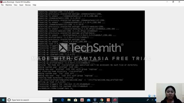 Tutorial Instalasi FTP Di Linux Debian смотреть онлайн