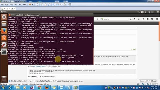 3 Cai dat owncloud client tren may tinh Ubuntu смотреть онлайн