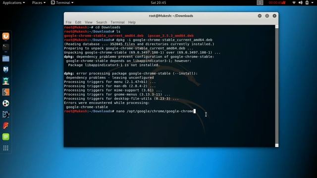 How to Install Google Chrome in Kali Linux( 2018 UPDATED ) смотреть онлайн