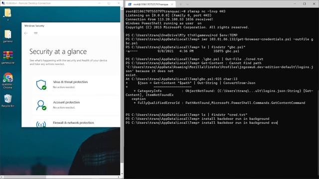 Malicious Application bypass Windows Defender смотреть онлайн
