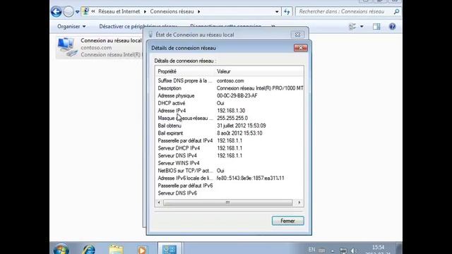 Windows Server 7 Poste client et validation de notre infra смотреть онлайн
