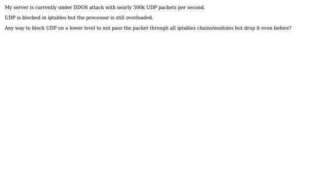 DevOps & SysAdmins: Linux block udp on low-level against DDOS смотреть онлайн