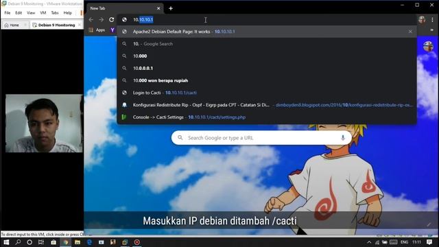 Instalasi dan Konfigurasi Snmp dan Cacti (Monitoring Server) -DEBIAN 9 смотреть онлайн
