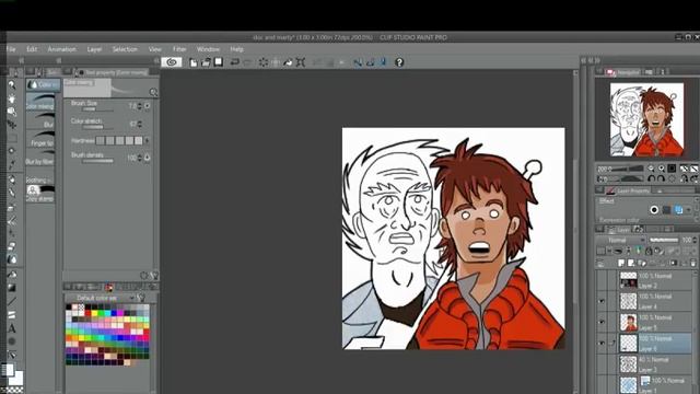 Back to the Future Drawing Time Lapse (Part 2) смотреть онлайн