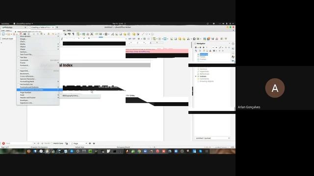 Inserindo índices usando o Libreoffice Writer 6.4 смотреть онлайн
