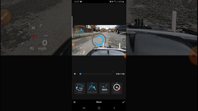 How to add geometry, speed, Gs and other GPS info on GoPro Hero 9 footage using GoPro App смотреть онлайн