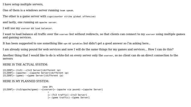 Unix & Linux: load balancing multiplie services linux смотреть онлайн