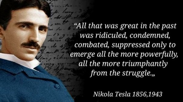 Nikola Tesla Quotes for Understanding Humanity.