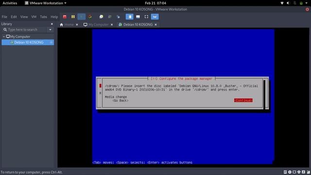 20210221- Debian Installasi di VMWare смотреть онлайн