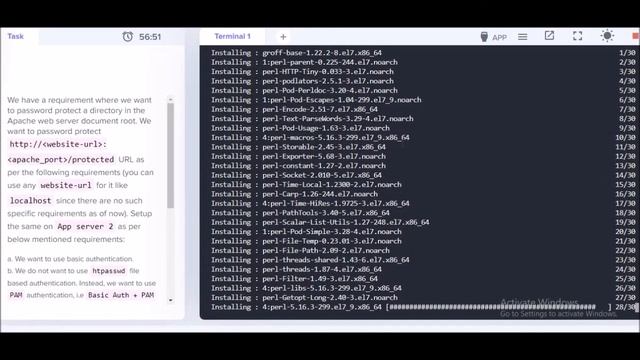 PAM Authentication For Apache | kodekloudtasks | linux смотреть онлайн
